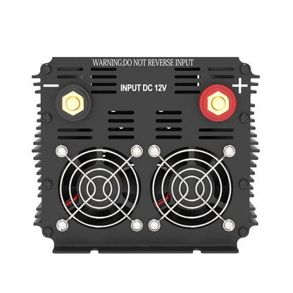 EDECOA 2500W DC 12V/24V AC 220V 230V reiner Sinus-Wechselrichter