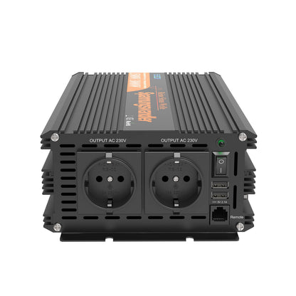 EDECOA 1500W/3000W DC 12V/24V AC 220V 230V reiner Sinus-Wechselrichter