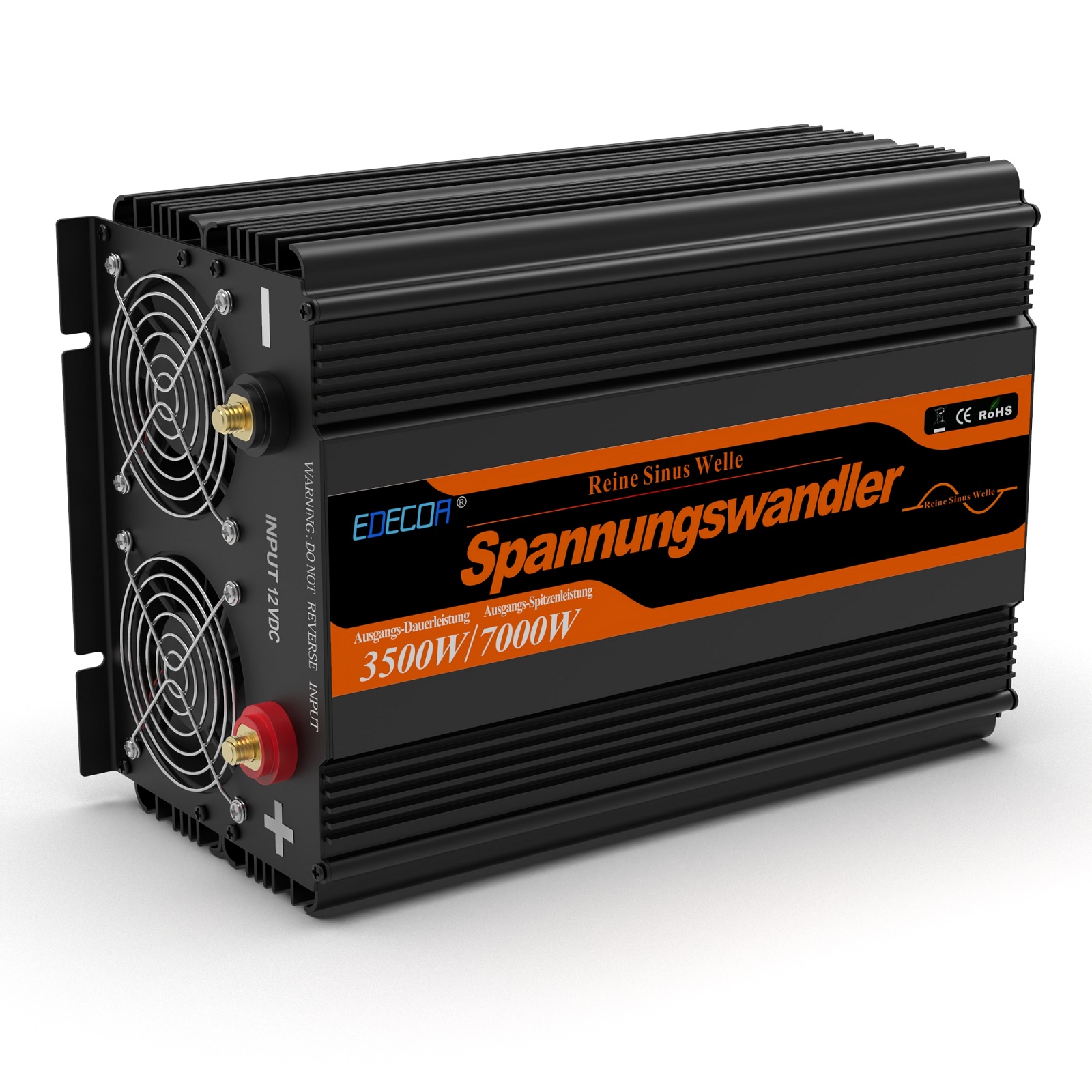 EDECOA® 3500W 12V 230V Pure Sine Wave Power Inverter with ET-RC SineMate™ 4  Serial manufacturers and suppliers